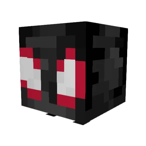 ClaymanG Minecraft avatar head, 3D render