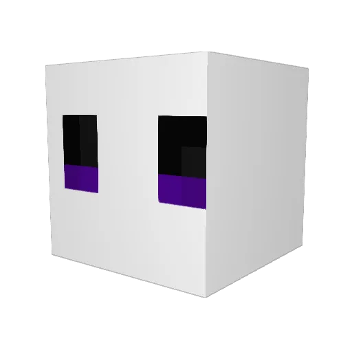 Claymond04 Minecraft avatar head, 3D render