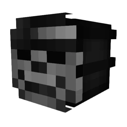 Clayn46 Minecraft avatar head, 3D render