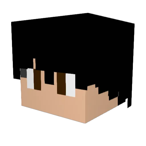CleanGiraffe388 Minecraft avatar head, 3D render