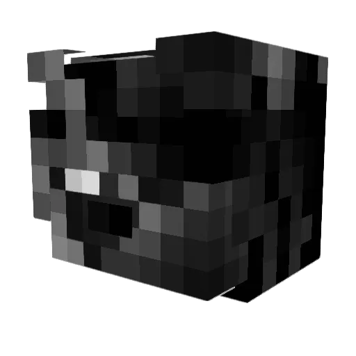 CleanerJesus Minecraft avatar head, 3D render