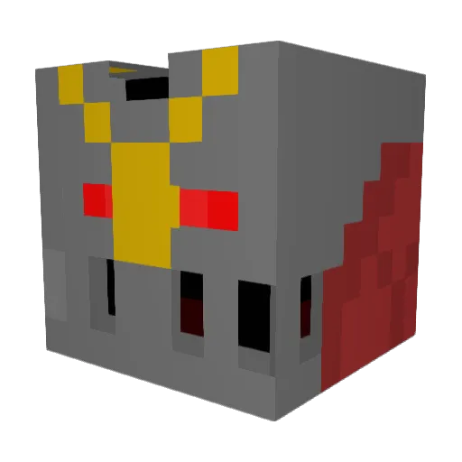 Cleeblorp Minecraft avatar head, 3D render