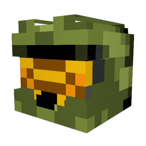 Clemlebarbare Minecraft avatar head, 3D render