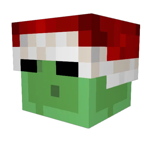 Clemt73 Minecraft avatar head, 3D render