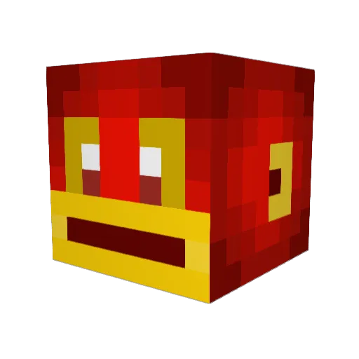Cleo_The_Dog Minecraft avatar head, 3D render