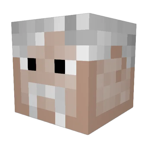 CletusBueford Minecraft avatar head, 3D render