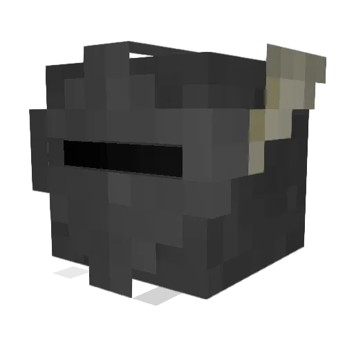 Clever_Extreme Minecraft avatar head, 3D render