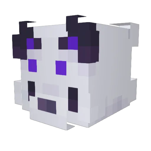 ClickMe Minecraft avatar head, 3D render