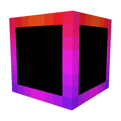 Clicky_Clack Minecraft avatar head, 3D render