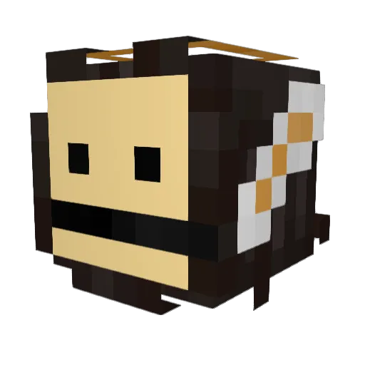 Clie18 Minecraft avatar head, 3D render