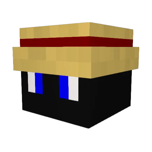 ClientJava Minecraft avatar head, 3D render
