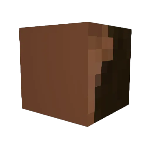 Client_Bad Minecraft avatar head, 3D render