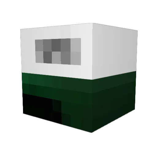 Cliff_MC Minecraft avatar head, 3D render