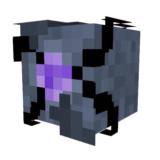 CliffyChan Minecraft avatar head, 3D render