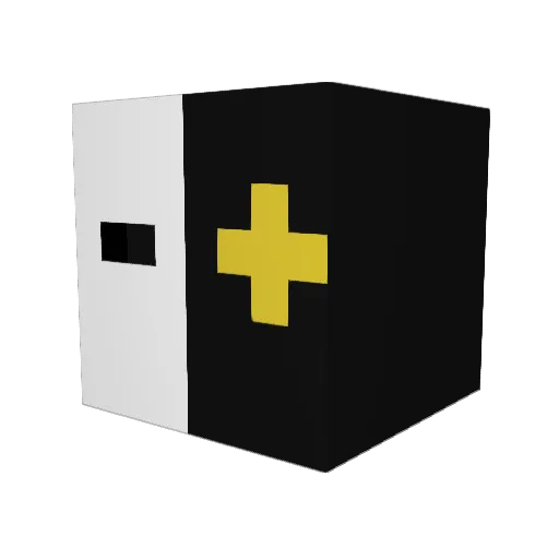 ClimbOn42 Minecraft avatar head, 3D render