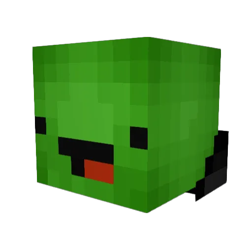 ClimbingGuardian Minecraft avatar head, 3D render