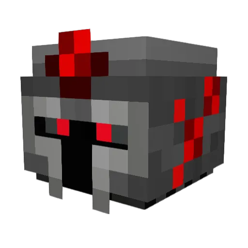 Clipframe Minecraft avatar head, 3D render