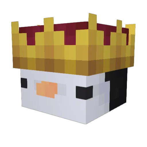 Clipit89 Minecraft avatar head, 3D render