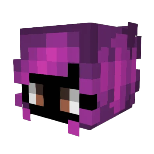 Clo_Joe Minecraft avatar head, 3D render