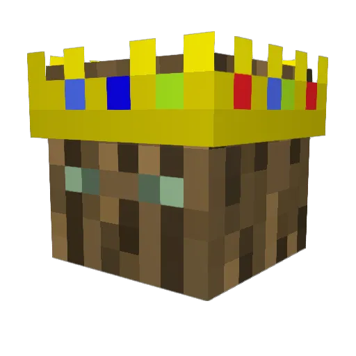 CloakingTree321 Minecraft avatar head, 3D render