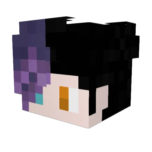 ClockWork622 Minecraft avatar head, 3D render