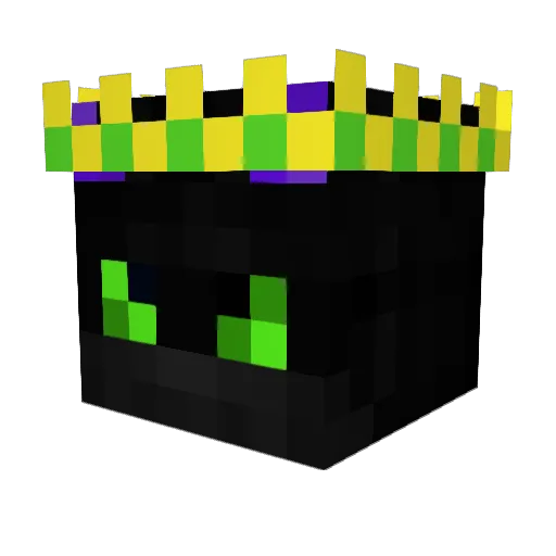 ClockyZ115 Minecraft avatar head, 3D render