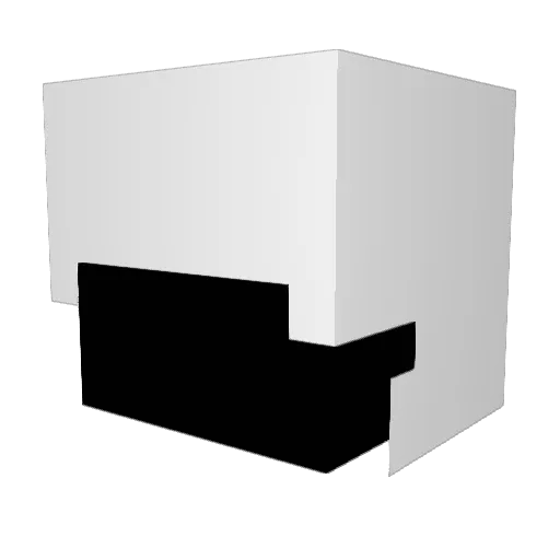 CloneKid11 Minecraft avatar head, 3D render