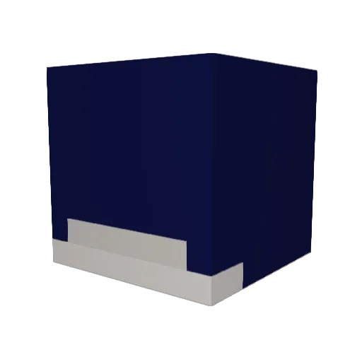 CloneTrooper789 Minecraft avatar head, 3D render
