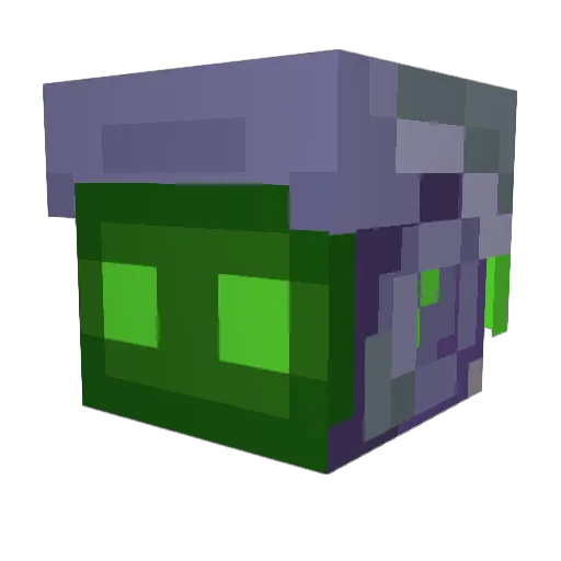 Cloneable_ Minecraft avatar head, 3D render