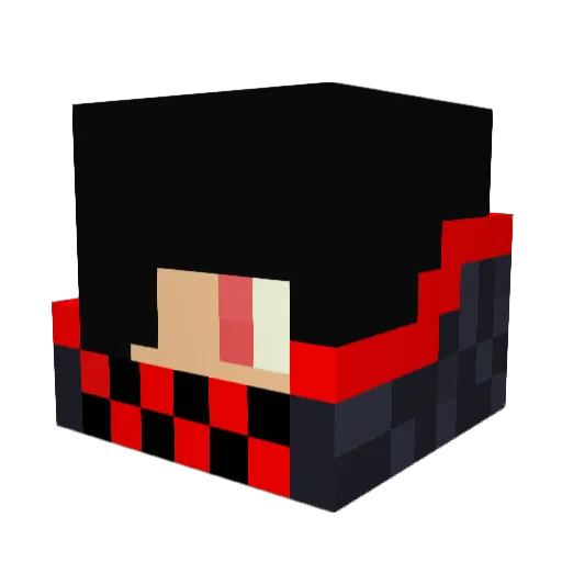 Clonekevin_BR Minecraft avatar head, 3D render