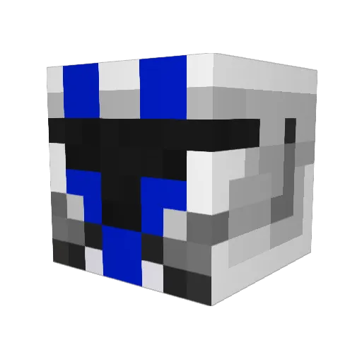 Clonetrooper1823 Minecraft avatar head, 3D render