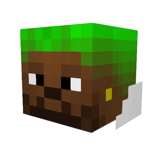 Cloud5566 Minecraft avatar head, 3D render