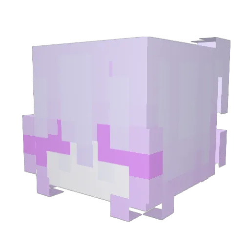 CloudFynx Minecraft avatar head, 3D render