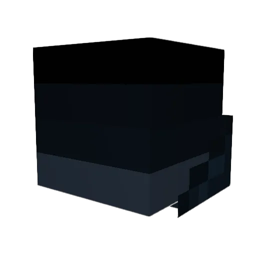 CloudTech Minecraft avatar head, 3D render
