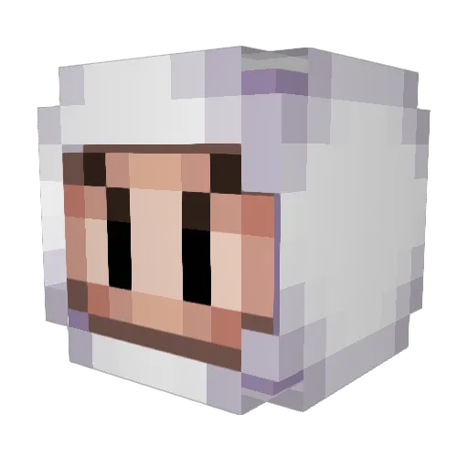 Cloud_Coffee24 Minecraft avatar head, 3D render