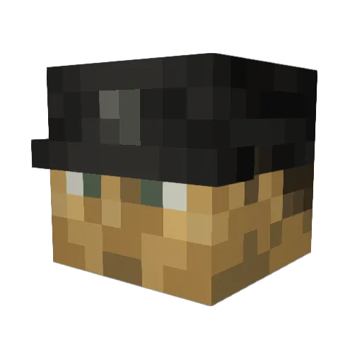 Cloudkiller213 Minecraft avatar head, 3D render