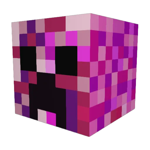 Cloudlyzz Minecraft avatar head, 3D render