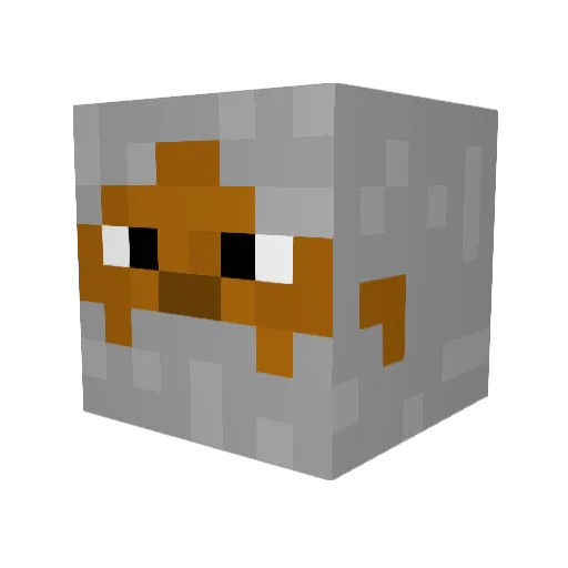 Clouds_and_Chaos Minecraft avatar head, 3D render