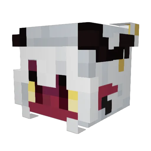 Cloudtail725 Minecraft avatar head, 3D render