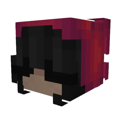 Cloudy7461 Minecraft avatar head, 3D render