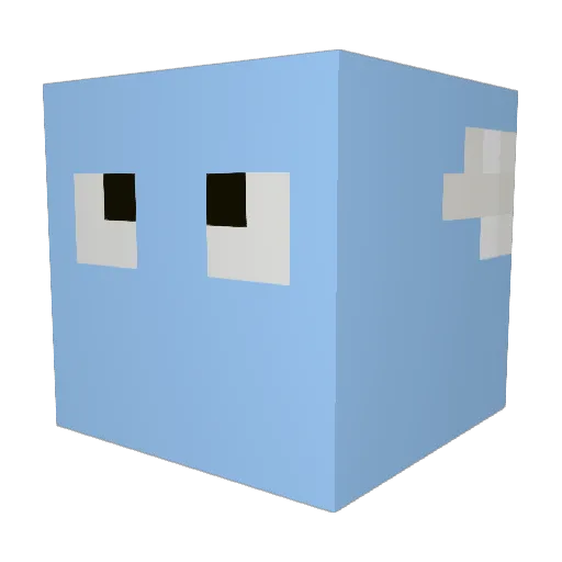 CloudyyGamer Minecraft avatar head, 3D render