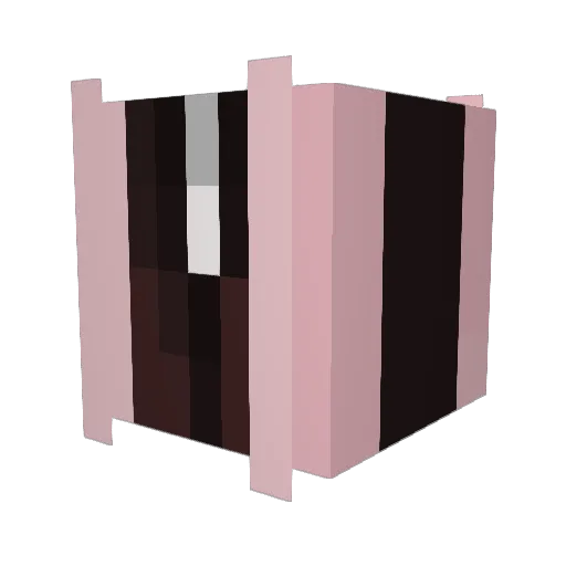 ClowderTech Minecraft avatar head, 3D render