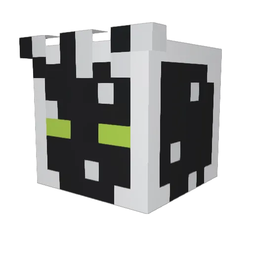 Clown_King7601 Minecraft avatar head, 3D render