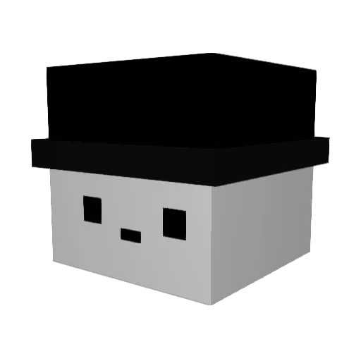 Cloyster2612 Minecraft avatar head, 3D render