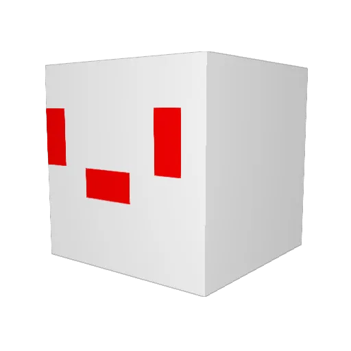 CluLess5375 Minecraft avatar head, 3D render