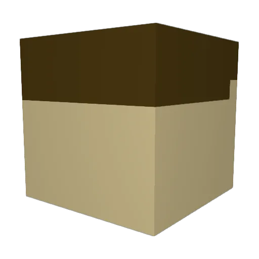 ClubFaizan Minecraft avatar head, 3D render
