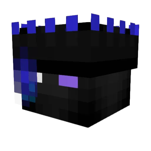 CluckCreeper Minecraft avatar head, 3D render
