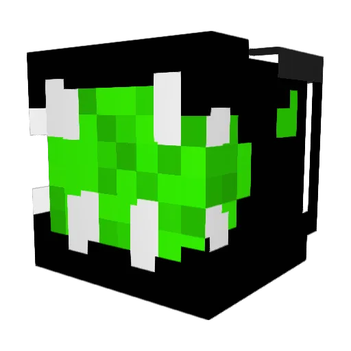ClumpyDump Minecraft avatar head, 3D render