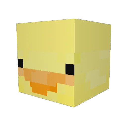 ClunkyBaton62 Minecraft avatar head, 3D render