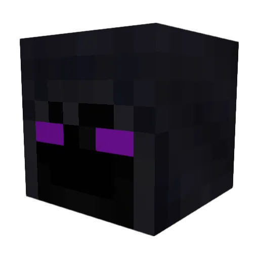Cluster__ Minecraft avatar head, 3D render